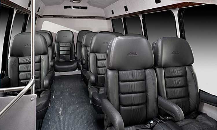 Katy Limousine - 18 Passengers Corporate Limo Bus - Inside